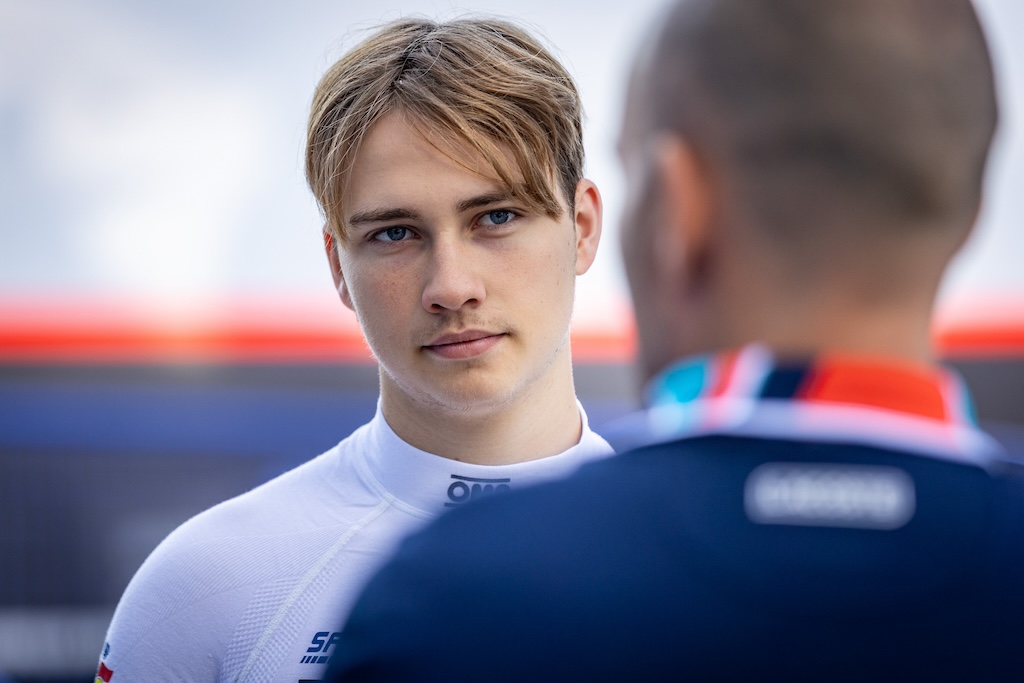 Theodor tager fra hyggeræs til topkamp i Eurocup-3
(Foto: Grippo)
